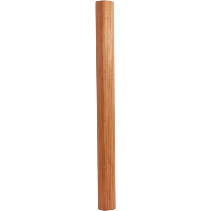 vidaXL Teppich Rechteckig Braun 80x300 cm Bambus 376782 – Bild 3
