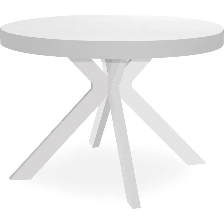 Menzzo Myriade Tisch, Holz, Weiß, L260 x T110 x H75 cm