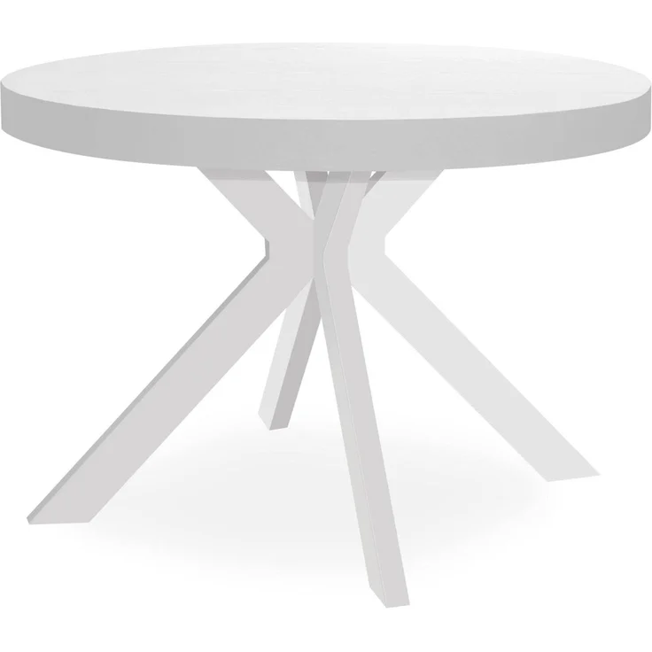 Menzzo Myriade Tisch, Holz, Weiß, L260 x T110 x H75 cm