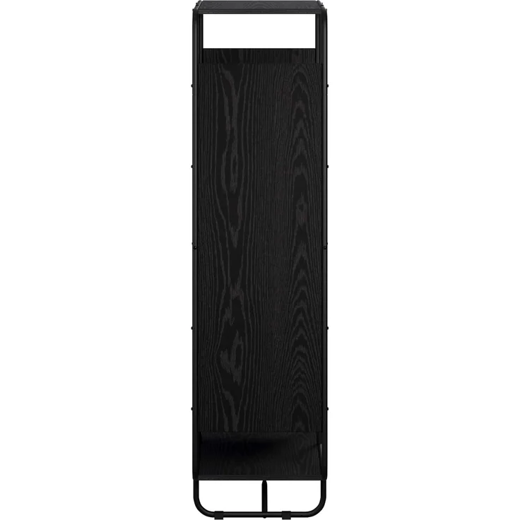 vidaXL Highboard Schwarz Eichen-Optik 60 x 37,5 x 144 cm Holzwerkstoff 8007924 – Bild 4