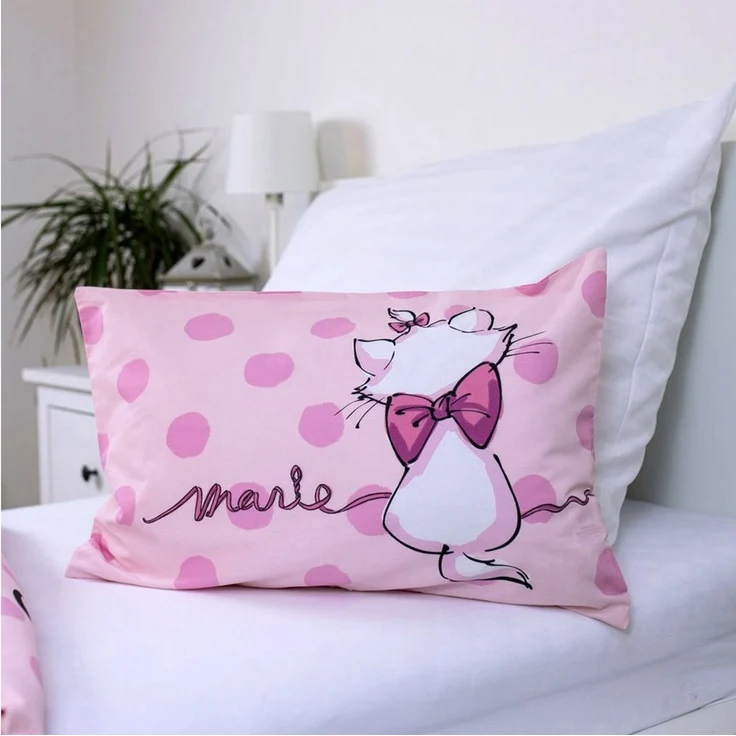 Sarcia. eu Kinderbettwäsche DISNEY Katze Marie Mädchenbettwäsche, 100x135 + 40x60 cm – Bild 4
