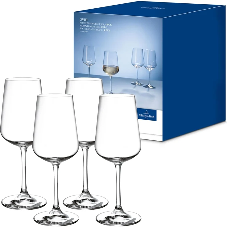 Villeroy & Boch Ovid Weißweinglas 380 ml 4er Set – Bild 1