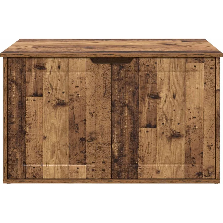 vidaXL Katzenhaus Altholz 85 x 55 x 50,5 cm Holzwerkstoff 8000723 – Bild 7