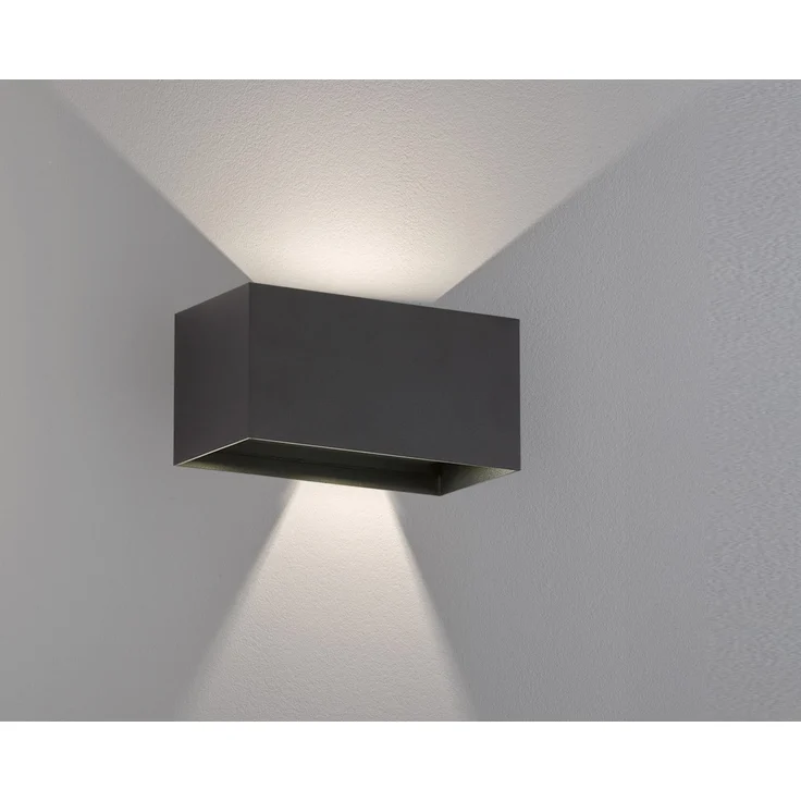 Fischer & Honsel 30516 LED Außenwandleuchte Wallo sandschwarz IP44 3000K – Bild 6