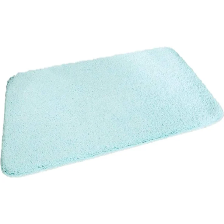 Badteppich Bettvorleger 65 x 110 cm XL Flausch Aqua