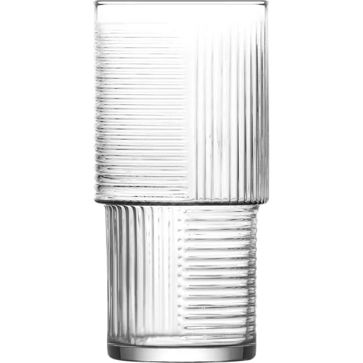 Hermia Concept 'LV-HLN376F' Gläser-Set (6-teilig), Transparent, 10 x 10 x 14,3 cm, 400 ml – Bild 2