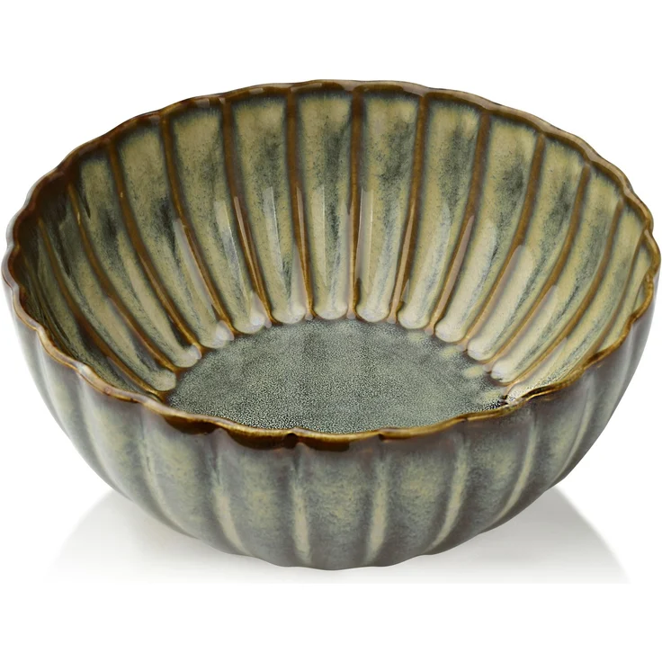 Schüssel porzellan Evie Green 16.7x6.7 honig 1 Stk – Bild 1