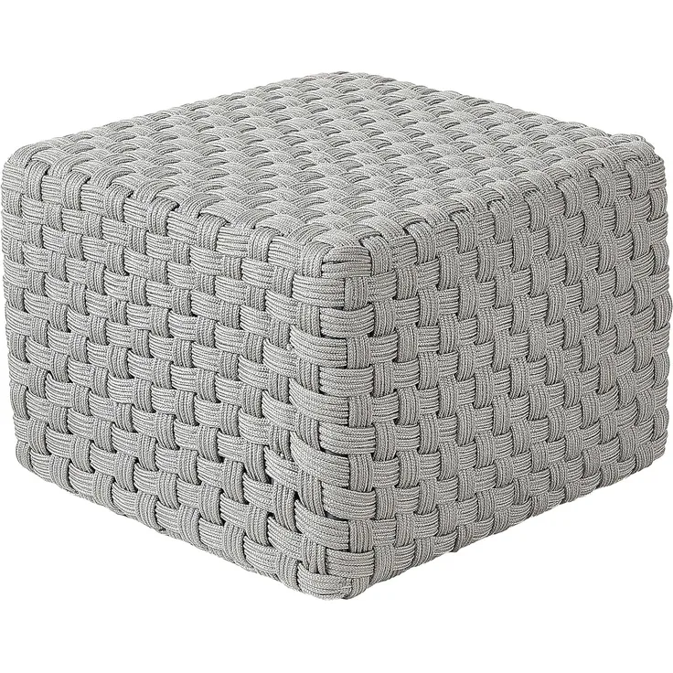 Pouf NALLI Kunststoff Grau