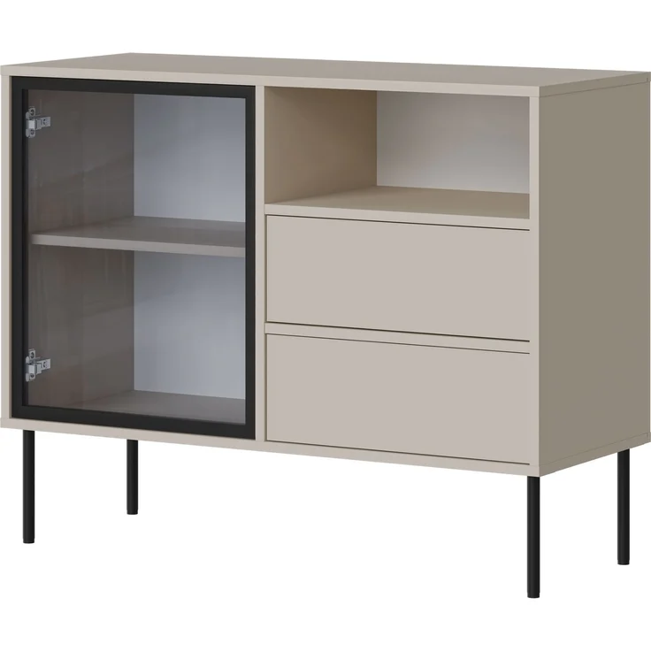 Kommode Domi 100 1D2S (Farbe: Cashmere) – Bild 1