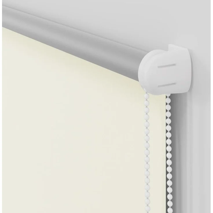 vidaXL Verdunkelungsrollo Cremeweiß 55x175cm Stoffbreite 50,7 cm 4011665 – Bild 10