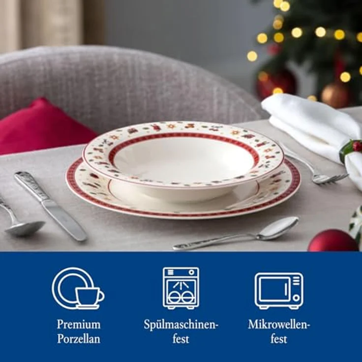 Villeroy & Boch Toy's Delight Suppenteller ø 23 cm Weiß – Bild 3