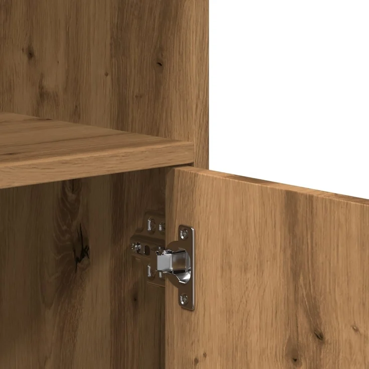 vidaXL Rollschrank Artisan-Eiche 55x40x91 cm Holzwerkstoff 853190 – Bild 7