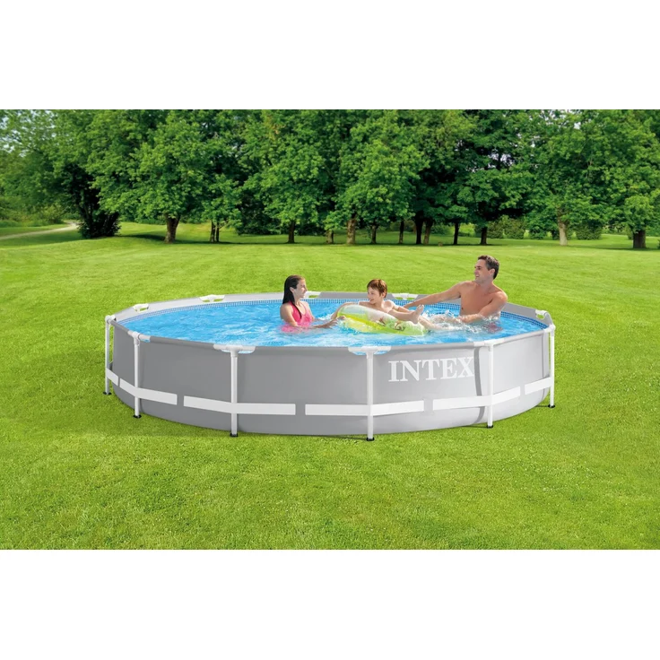 INTEX 'Prism' Frame Pool, Stahlrahmenbecken, ohne Filterpumpe, 366x76 cm – Bild 3