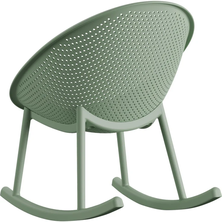 Best Best Schaukelstuhl Qosy 50736 grün 2 Stück – Bild 1