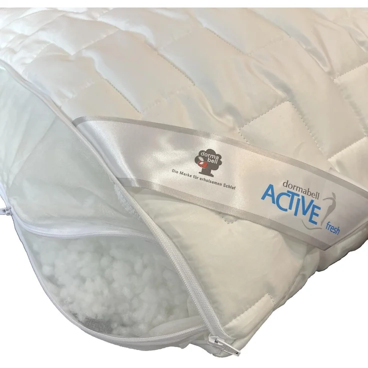 Dormabell Active fresh Kopfkissen Funktions Faserkissen 80x80 kühl – Bild 5