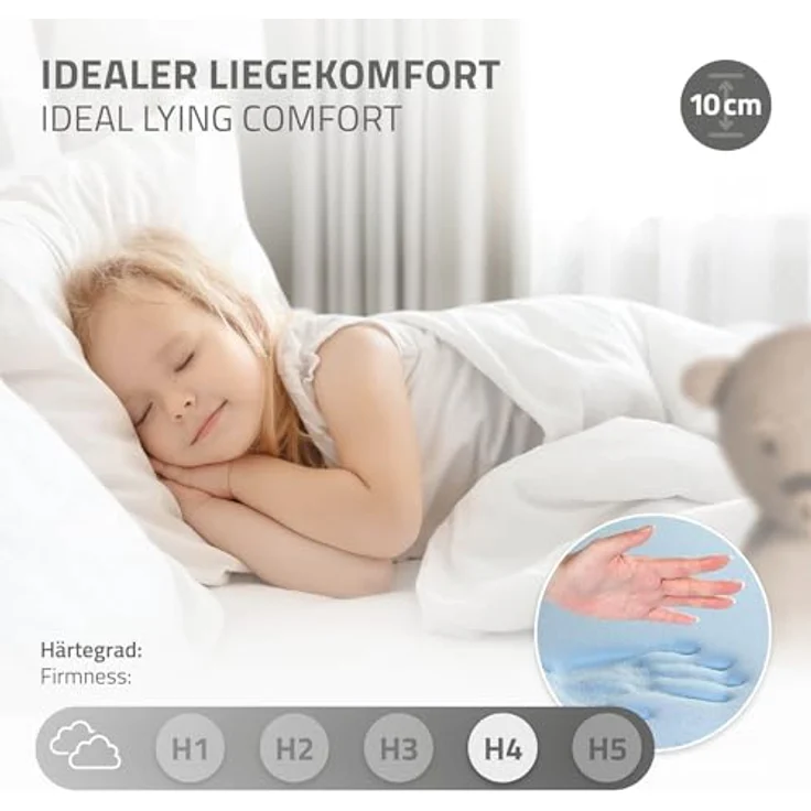 ML-DESIGN Spielbett Hausbett Tipi Zeltbett inkl. Lattenrost Bodenbett Kinder Himmelbett, Abenteuerbett zum Spielen Zelt Kinderbett Kiefer Bettenhaus Bett Weiß – Bild 8