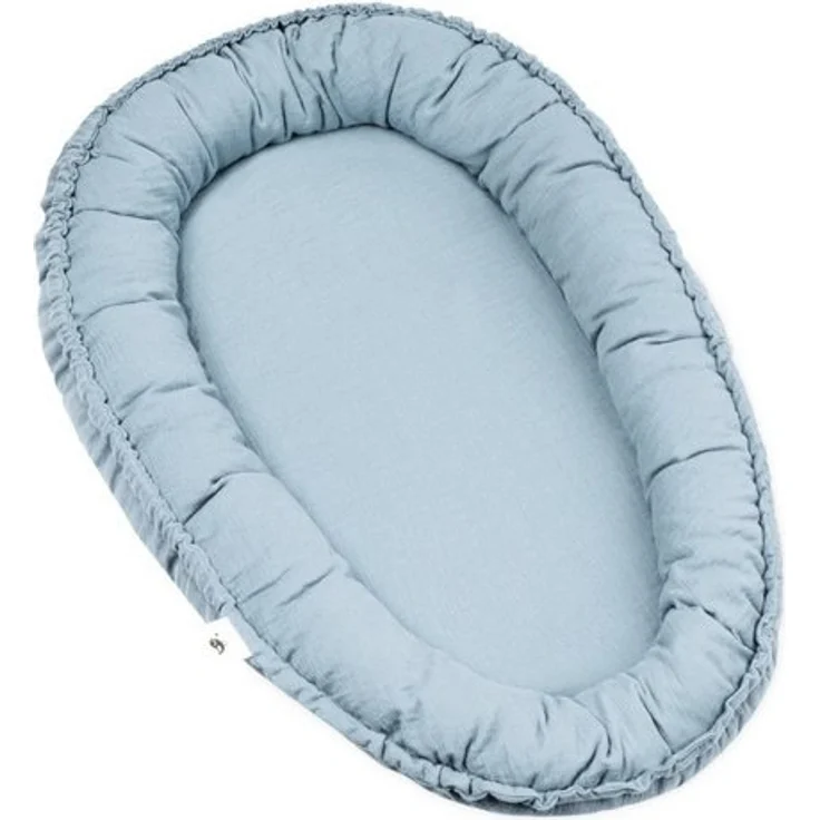 Julius Zöllner Kuschelnest NIDO Musselin denim – Bild 4