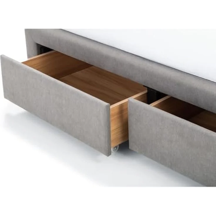 Julian Bowen Fullerton Bett mit 4 Schubladen, grau, Doppelbett – Bild 6