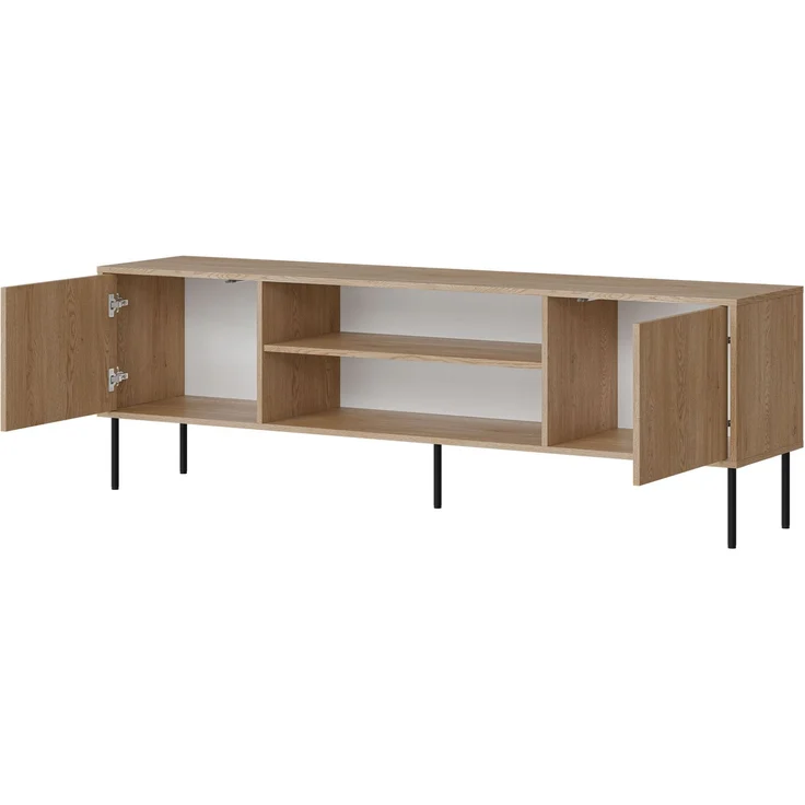 Wohnzimmer-Set Domi I (Farbe: Eiche Cremona) – Bild 3