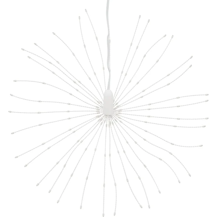 vidaXL Weihnachtsbeleuchtungen Feuerwerk 8 Stk. 140 LEDs Kaltweiß 17cm 3190513 – Bild 4