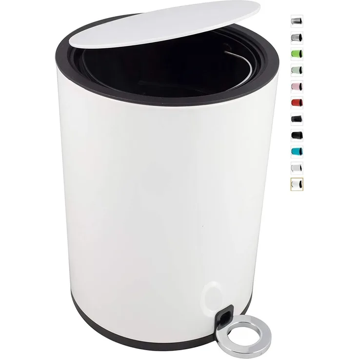 Euroshowers GmbH Kosmetikeimer - Mülleimer 3 Liter ideal für Badezimmer