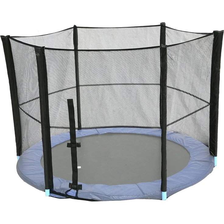 Trampolin Sicherheitsnetz 4,60m 15ft Ersatznetz für Trampolin LEX mit 6 Stangen