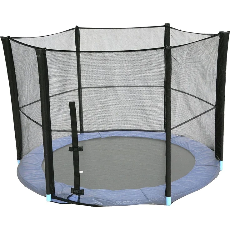 Trampolin Sicherheitsnetz 4,60m 15ft Ersatznetz für Trampolin LEX mit 6 Stangen