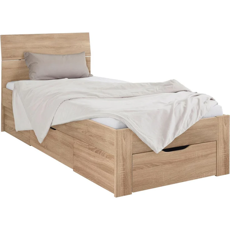 rauch Bett Flexx, inklusive Schubkästen – Bild 1