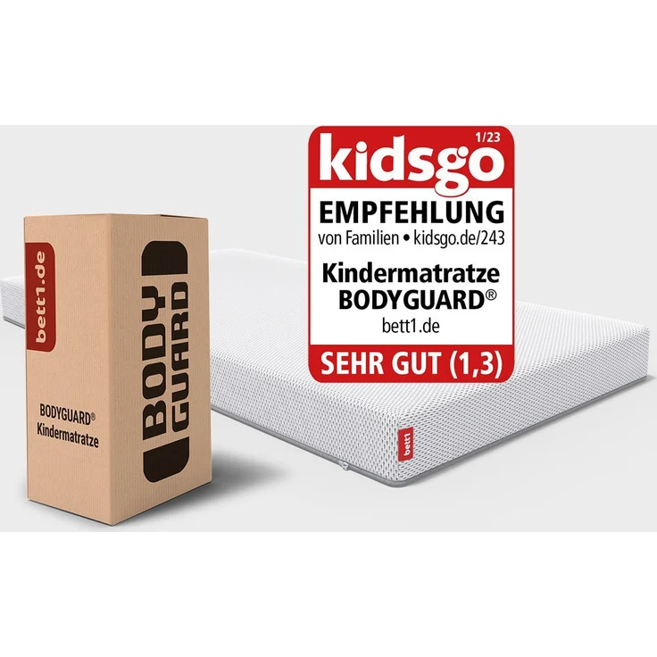 Kindermatratze BODYGUARD Babymatratze, bett1. de, 10.5 cm hoch, Liegefläche bei 60 °C waschbar, HyBreeze® Funktionsbezug – Bild 5
