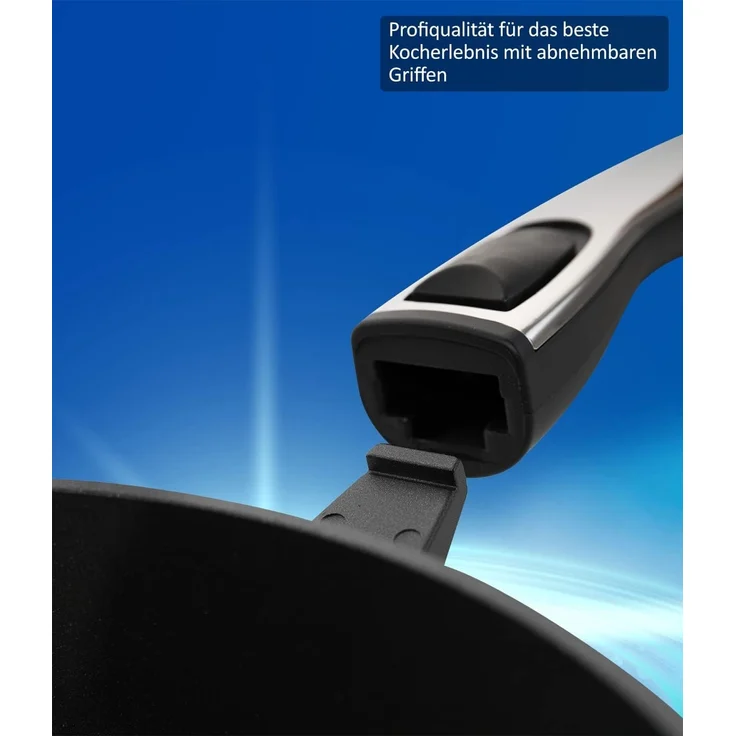 Cerafit Plasma Antihaft Beschichtung Genius Pfanne Ø24cm + Glasdeckel 24695 – Bild 6