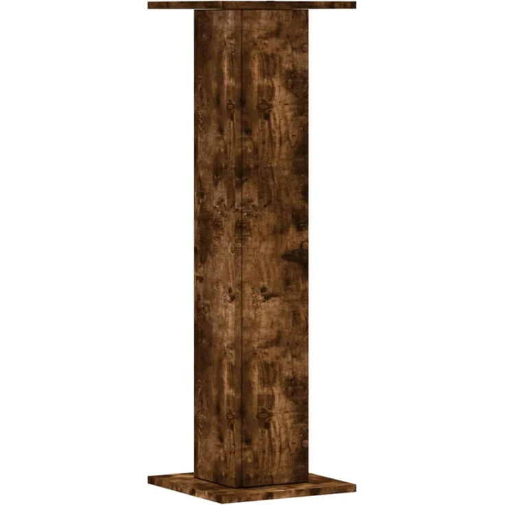 vidaXL Pflanzenständer 2 Stk. Räuchereiche 30x30x95 cm Holzwerkstoff 3307877 – Bild 5