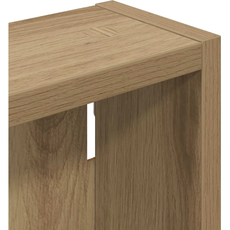 vidaXL Badezimmer-Wandschrank Kunsthandwerk Eiche 40 x 10 x 50 cm 889350 – Bild 7