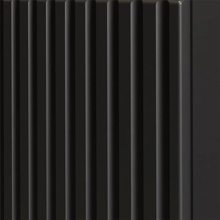 Waschtisch-Unterschrank 120cm, in schwarz mit Eiche, NEWPORT-56-BLACK – Bild 6