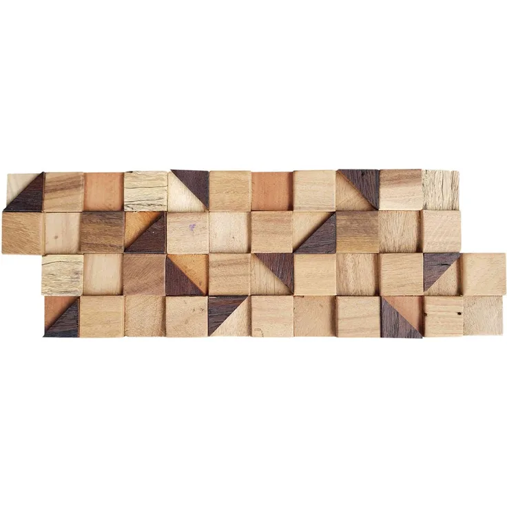 Holz Wandverkleidung Pyramid Cube