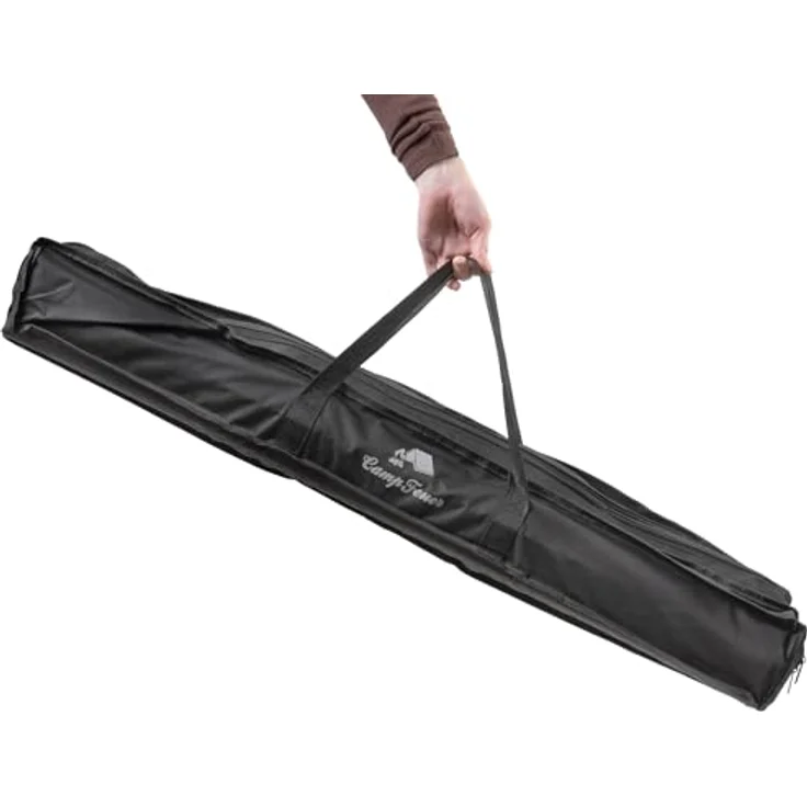 CampFeuer Campingtisch faltbar | 90,5x51,5 cm | Klapptisch mit Tragetasche, Gartentisch, Reisetisch | Falttisch höhenverstellbar, Outdoortisch, Beistelltisch | Balkontisch, Mehrzwecktisch – Bild 6