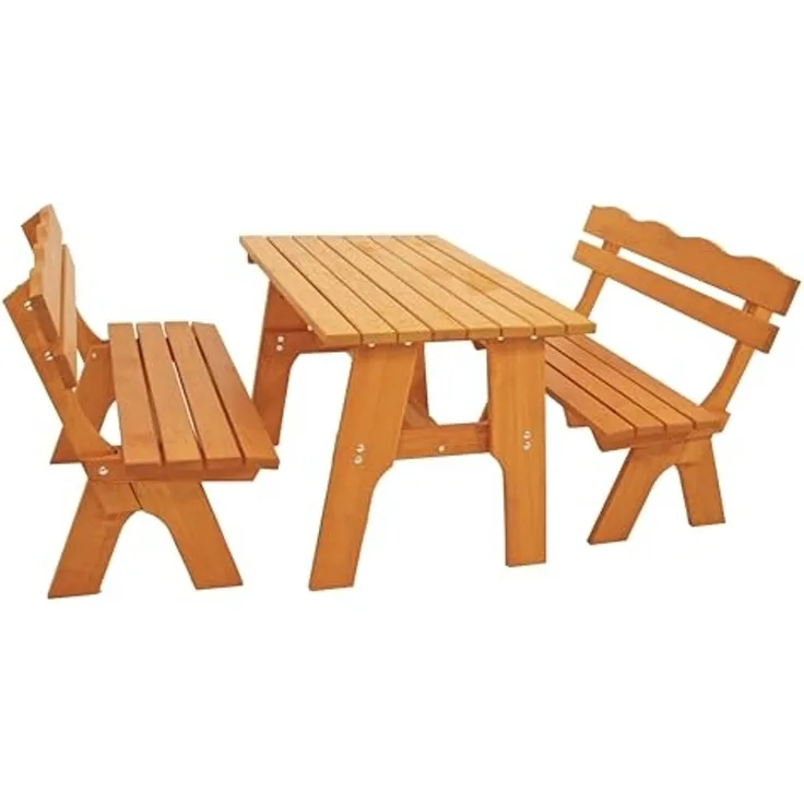 Garnitur FREITAL 3-teilig 120cm, Kiefer massiv