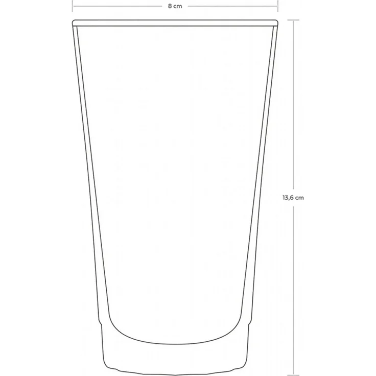 Hermia Concept 'PB-520025' Gläser-Set (3-teilig), Transparent, 8,2 x 8,2 x 13,7 cm, 340 ml – Bild 6