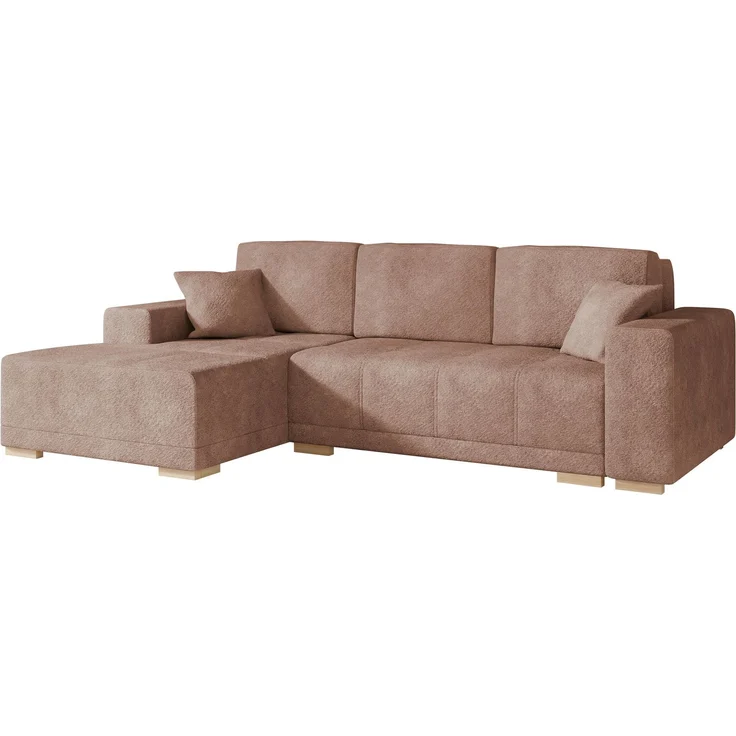 Mirjan24 Ecksofa Bicora (Farbe: Coral 45, Seite: Links - LC2), 85 x 140 x 240 cm – Bild 2