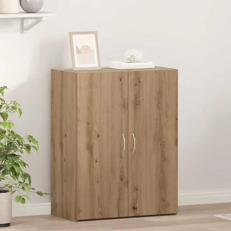 vidaXL Büroschrank Artisan-Eiche 70 x 32 x 77.5 cm Holzwerkstoff 869121 – Bild 1