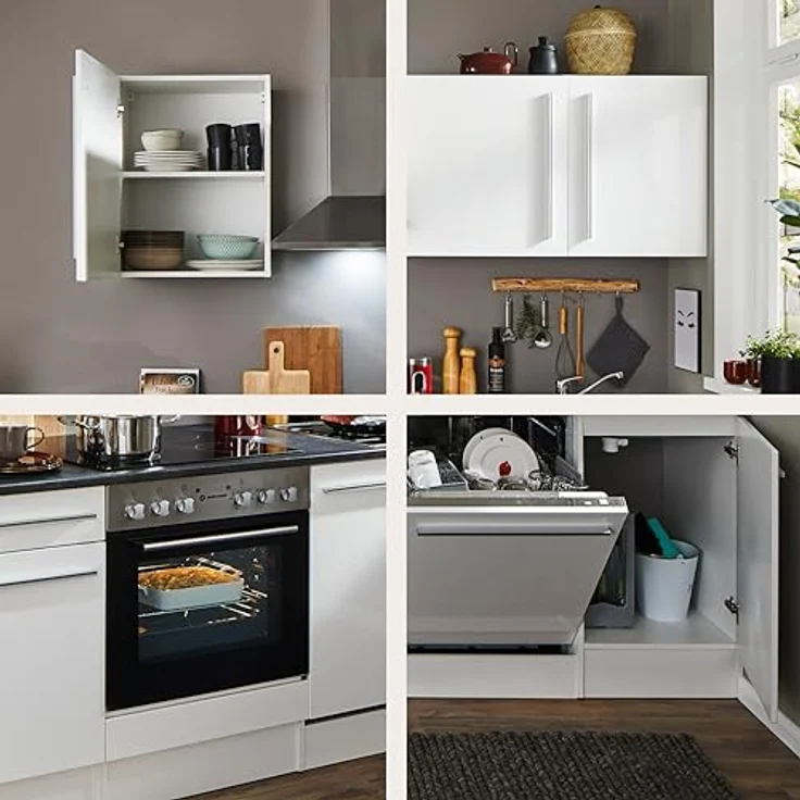 BASIC by Balculina Küchenzeile Jazz, Breite 220 cm, wahlweise mit E-Geräten – Bild 8