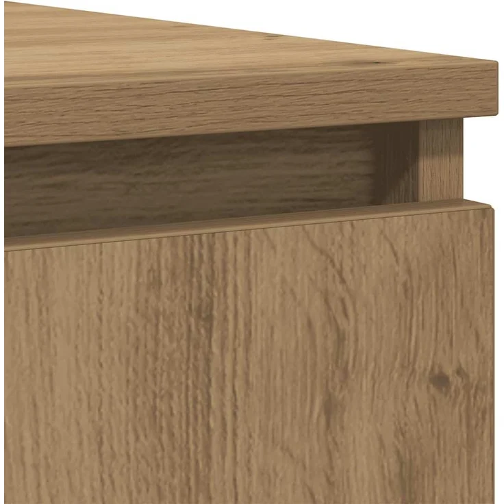 vidaXL Sideboard mit Schubladen Artisan-Eiche 100,5x35x98,5 cm 3328461 – Bild 9