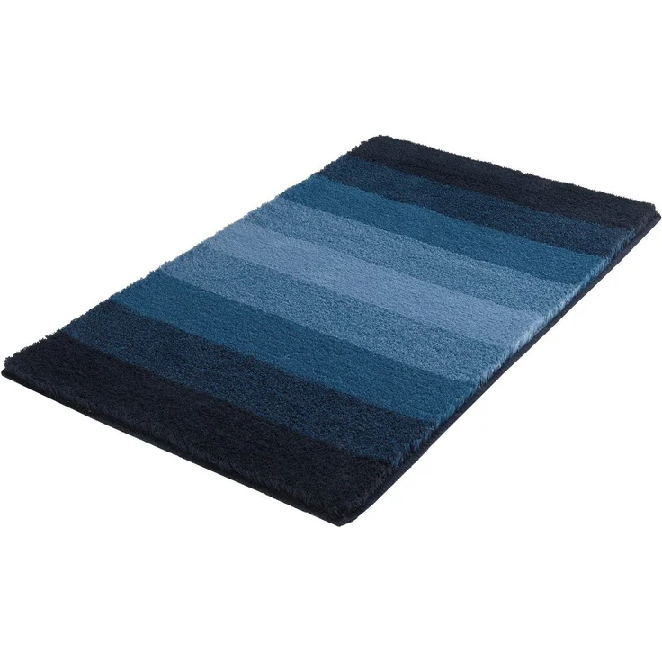 MEUSCH Badematte Palace, Höhe 23 mm, rutschhemmend beschichtet, fußbodenheizungsgeeignet, Kunstfaser, rechteckig, Badteppich, gestreift, mit Farbverlauf, waschbar – Bild 1