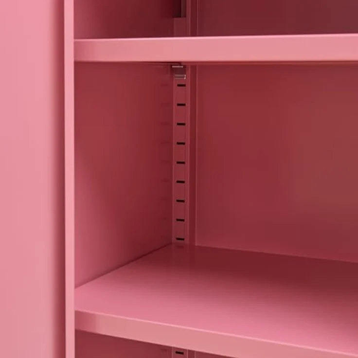 Metallschrank Burlöv Stahl Wassermelonenrot [en. casa] – Bild 10
