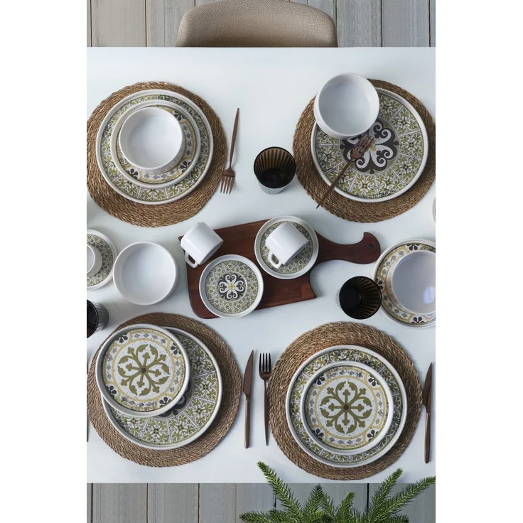 Hermia Concept 'X00018879' Tafelservice (20-teilig), Mehrfarbig, Ø 27 cm – Bild 1