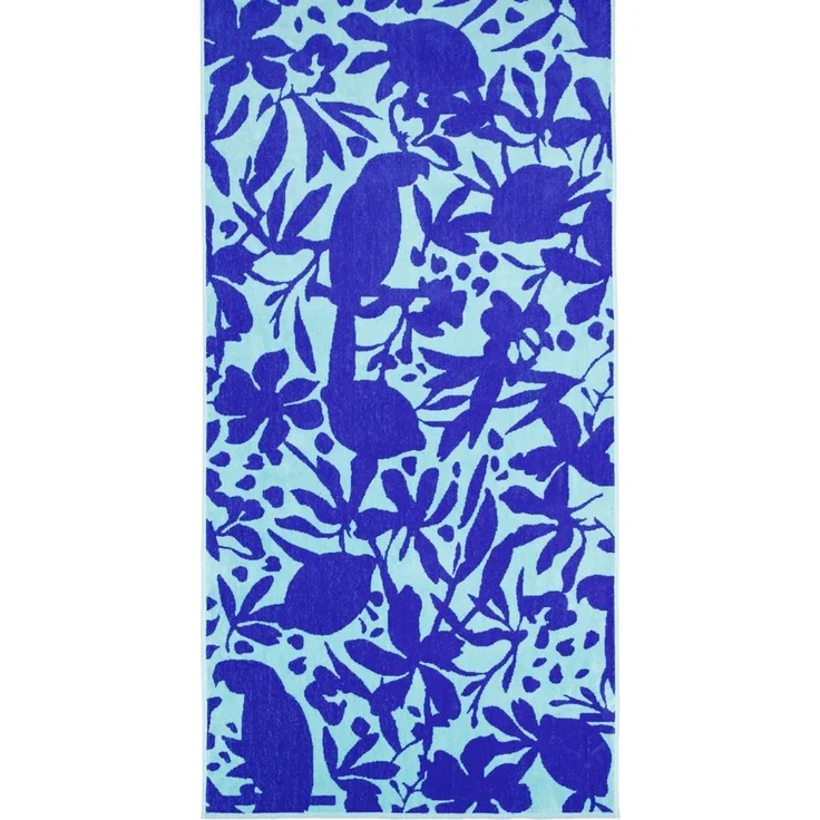 Cawö Home Strandtücher Beach Tropical 5576 Velours, 100% Baumwolle (1-St) – Bild 2