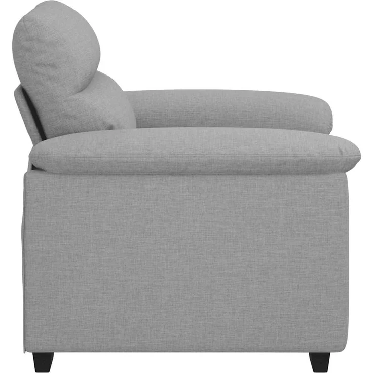 vidaXL Sessel Wolkengrau 100x81x84 cm Stoff 4105295 – Bild 4
