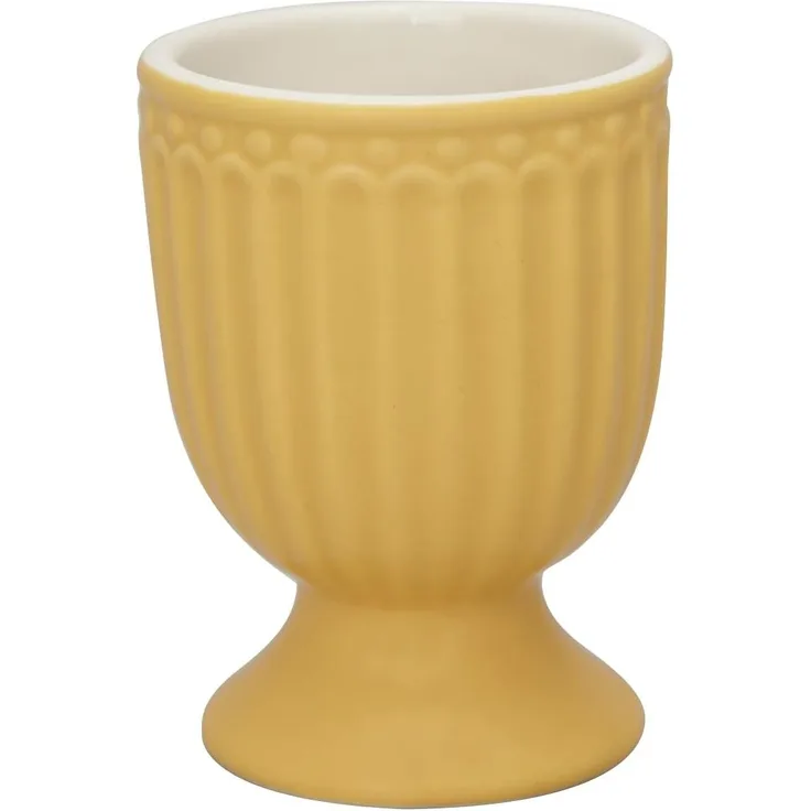 Greengate Alice Eierbecher honey mustard 6,5 cm