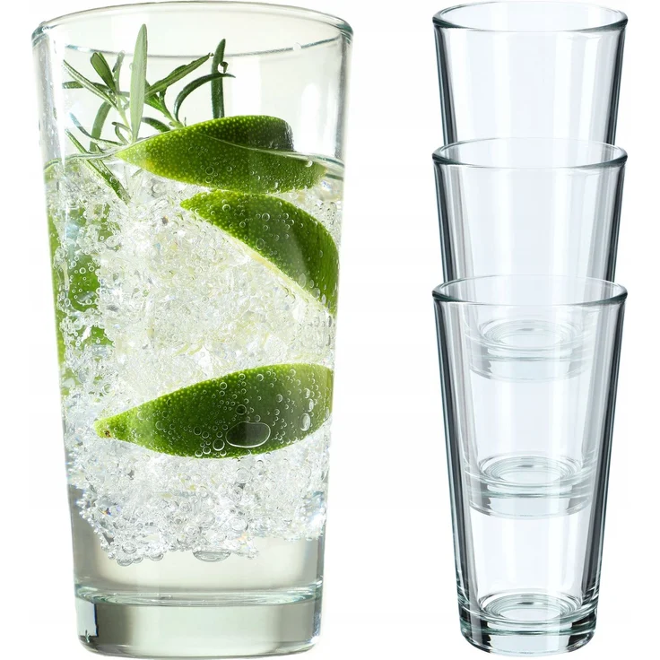 KADAX 4x Gläser 340ml für Getränke Getränke Wasser Glas Set Set – Bild 1