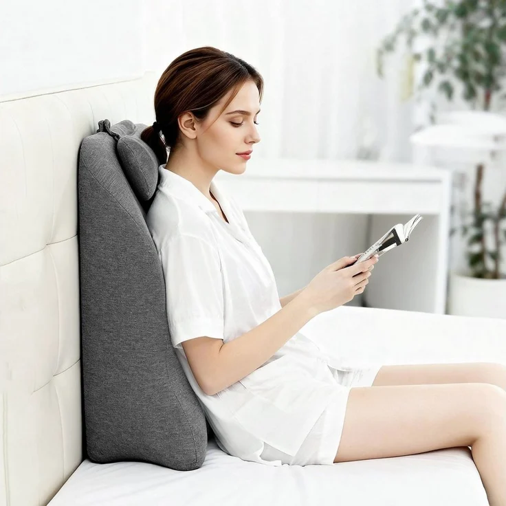 Luckice Kopfkissen Sexkissen für Paare – Liebeskissen 27° Intimkissen, Füllung: Memory-Schaum, Seitenschläfer, Bauchschläfer, Rückenschläfer, Set, Ergonomisches Keilkissen aus Memory-Schaum – Bild 1