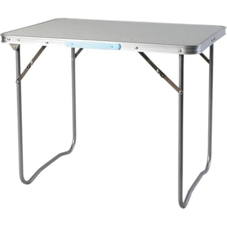 Mojawo Essgruppe 3tlg Campingmöbel Set Outdoormöbel Camping Alu L70xB50xH59cm Beige – Bild 2